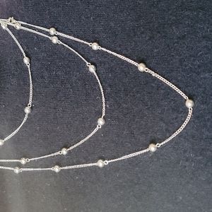 Silver necklace